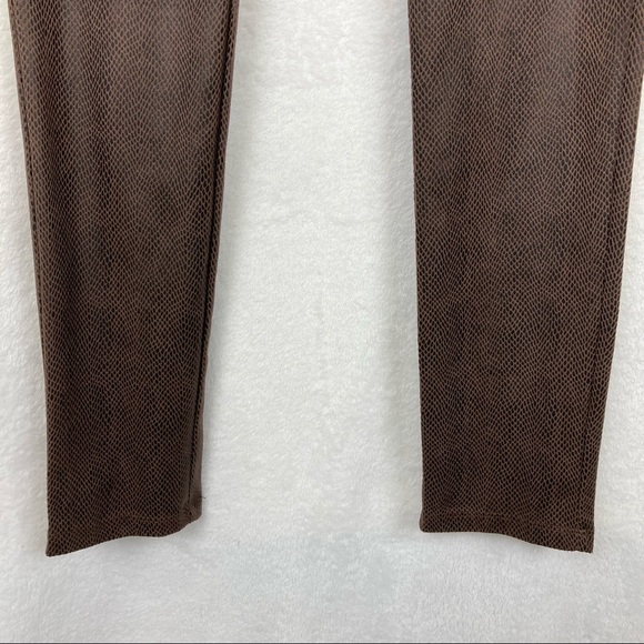 Slim- Sation by Multiples Women’s Reptile Print Leggings sz Small - Picture 7 of 12